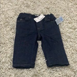 Dark Denim Blue Jeans